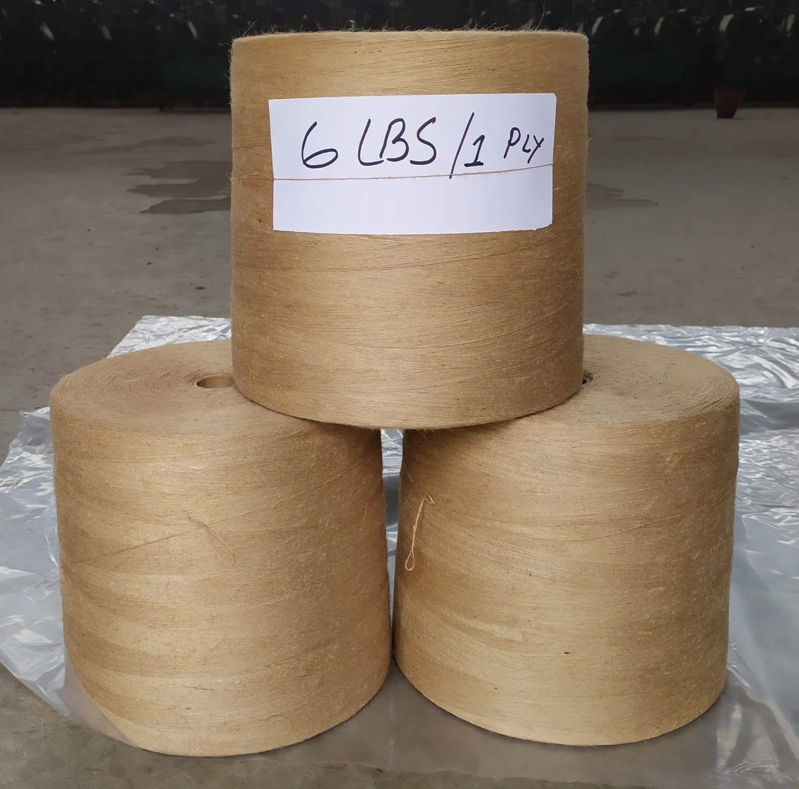 Jute Yarn - 6 lbs / 1 ply